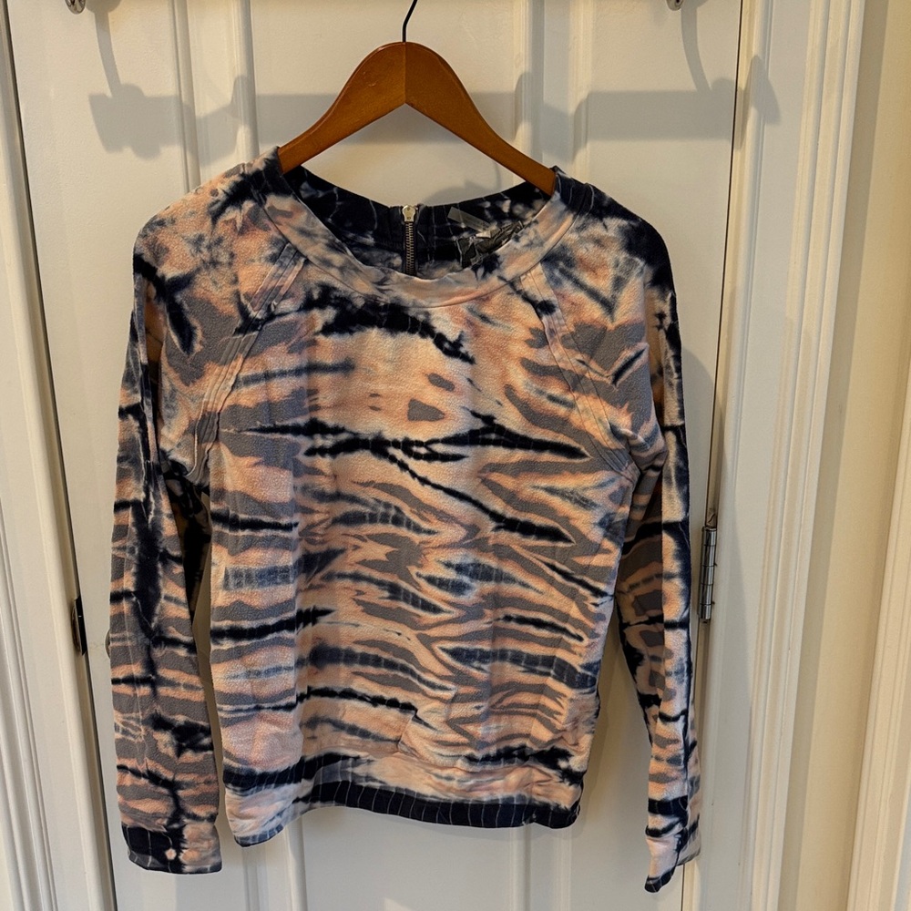 Young Fabulous and Broke Tie-Dye Long Sleeve Top (very thing sweatshirt)